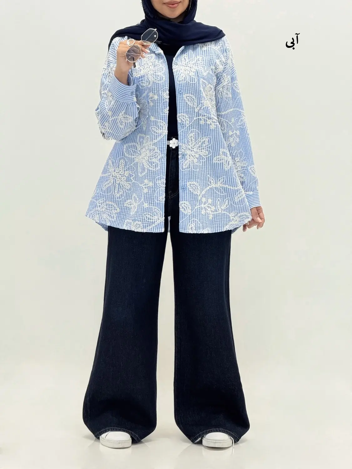 4468-تونیک گلدوزی داماس